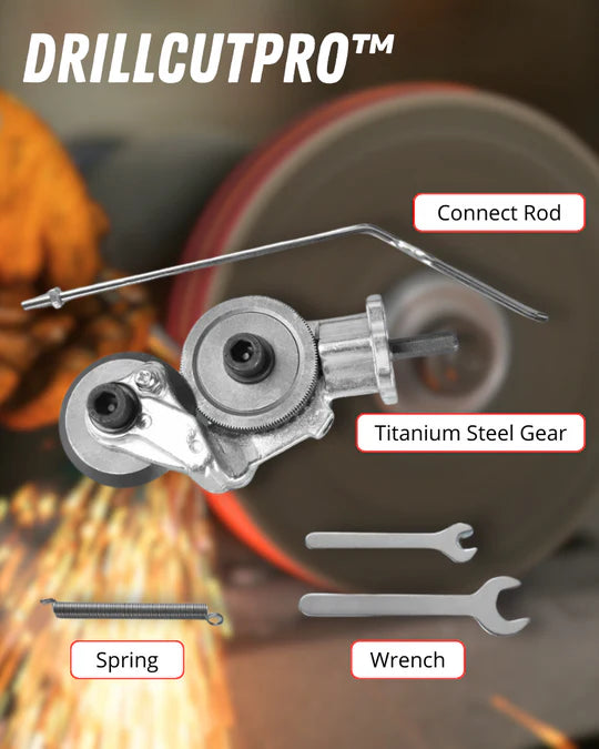 BladeXcel — Drill Metal Cutting Attachment with Rotary Blade