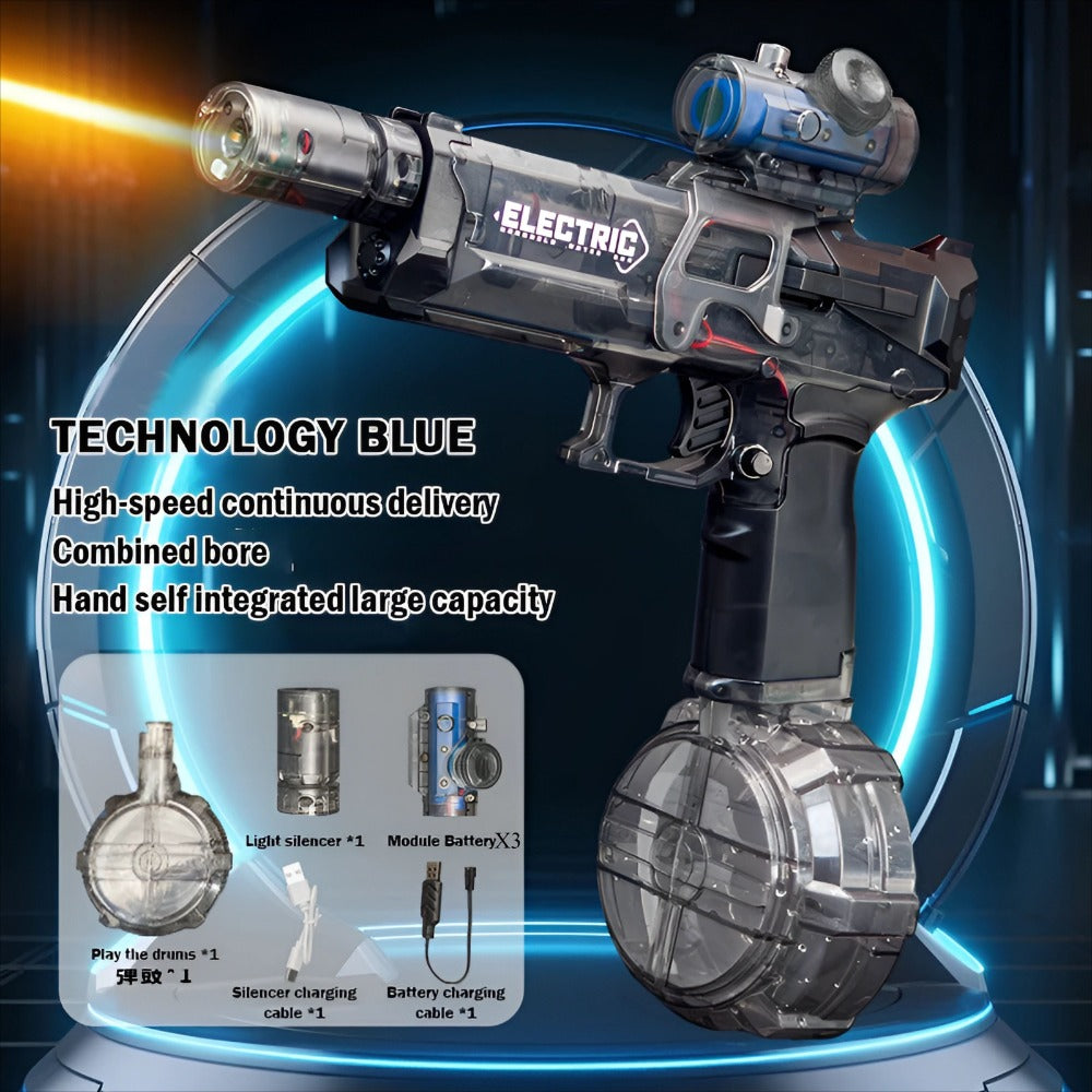 Pistol automat cu jet de apă, cu rezervor de mare capacitate