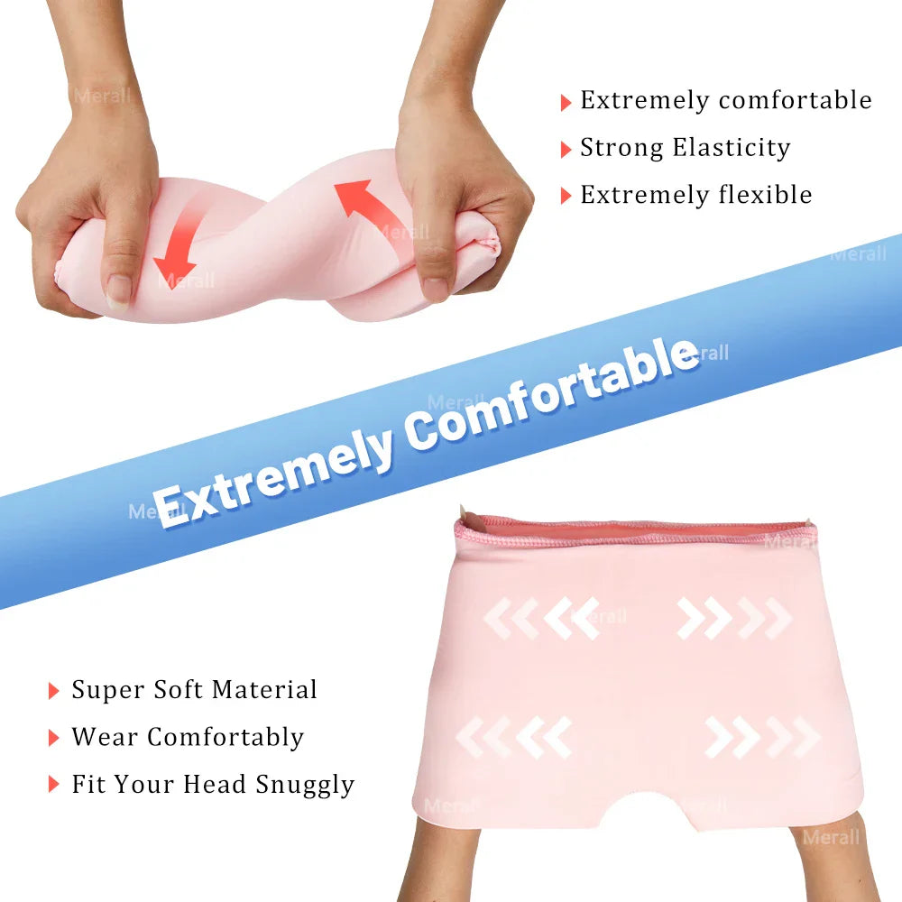 Hűtő kompressziós fejkendő migrén enyhítésére