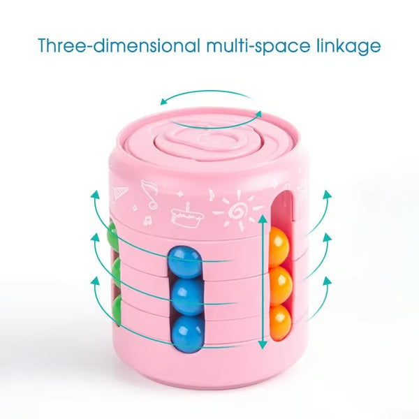 SpinBloc – Multifunkciós kocka és pörgettyűs nyugtató játék