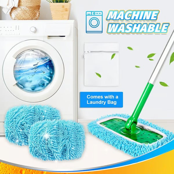 Conjunto de Refis de Almofadas de Mopa Laváveis EcoSwipe para Swiffer Sweeper