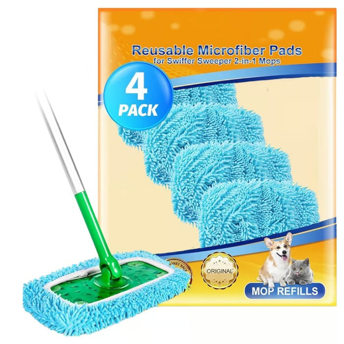 Set di ricambi in tessuto lavabile per mocio Swiffer Sweeper EcoSwipe