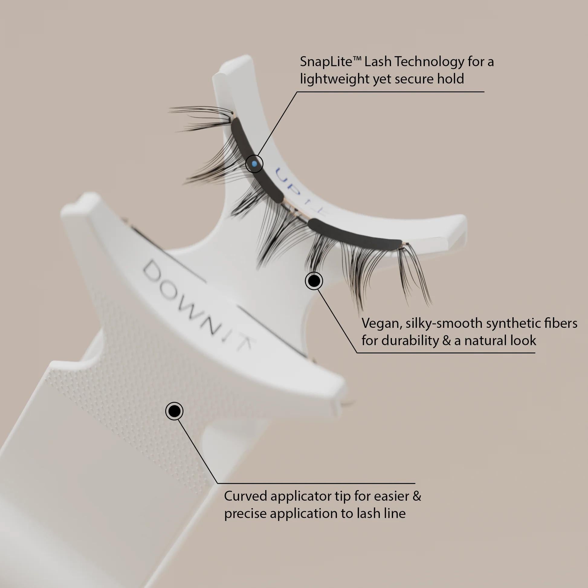 InstaLash magnetisk sæt med genanvendelige kunstige øjenvipper