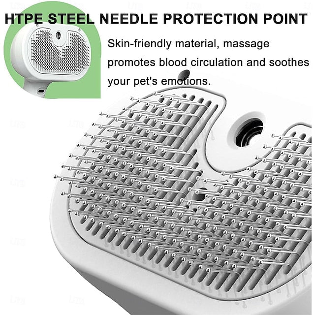 Kíméletes állatápoló kefe macskáknak és kutyáknak