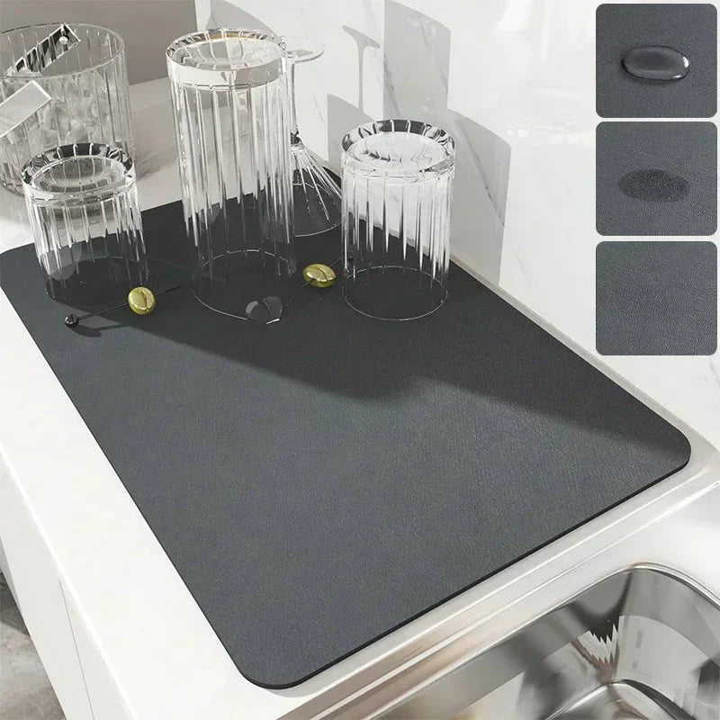 HydroGuard Pro — Absorbent Kitchen Drying Mat for Countertop