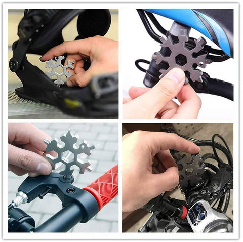 Snowflake Multi-Function Pocket Tool