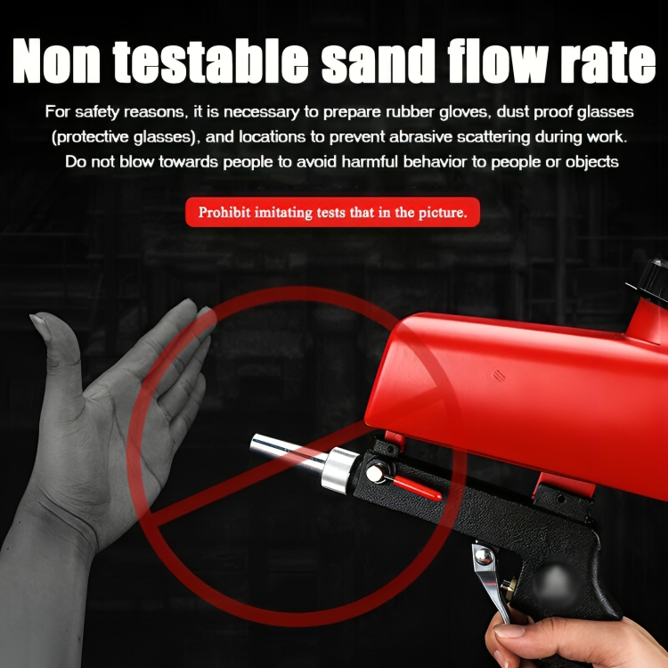 PowerJet - Sandblasting Gun for Rust & Surface Cleaning