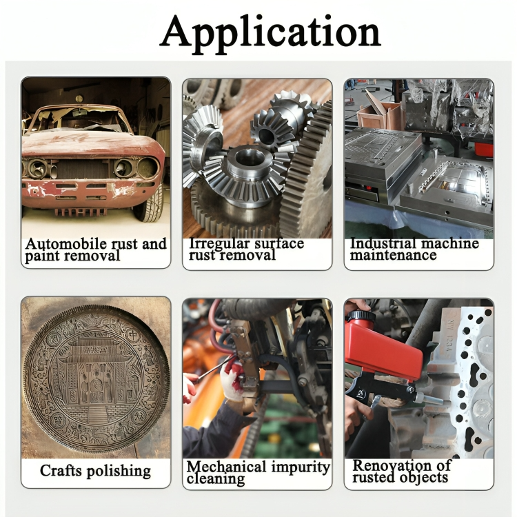 PowerJet - Sandblasting Gun for Rust & Surface Cleaning
