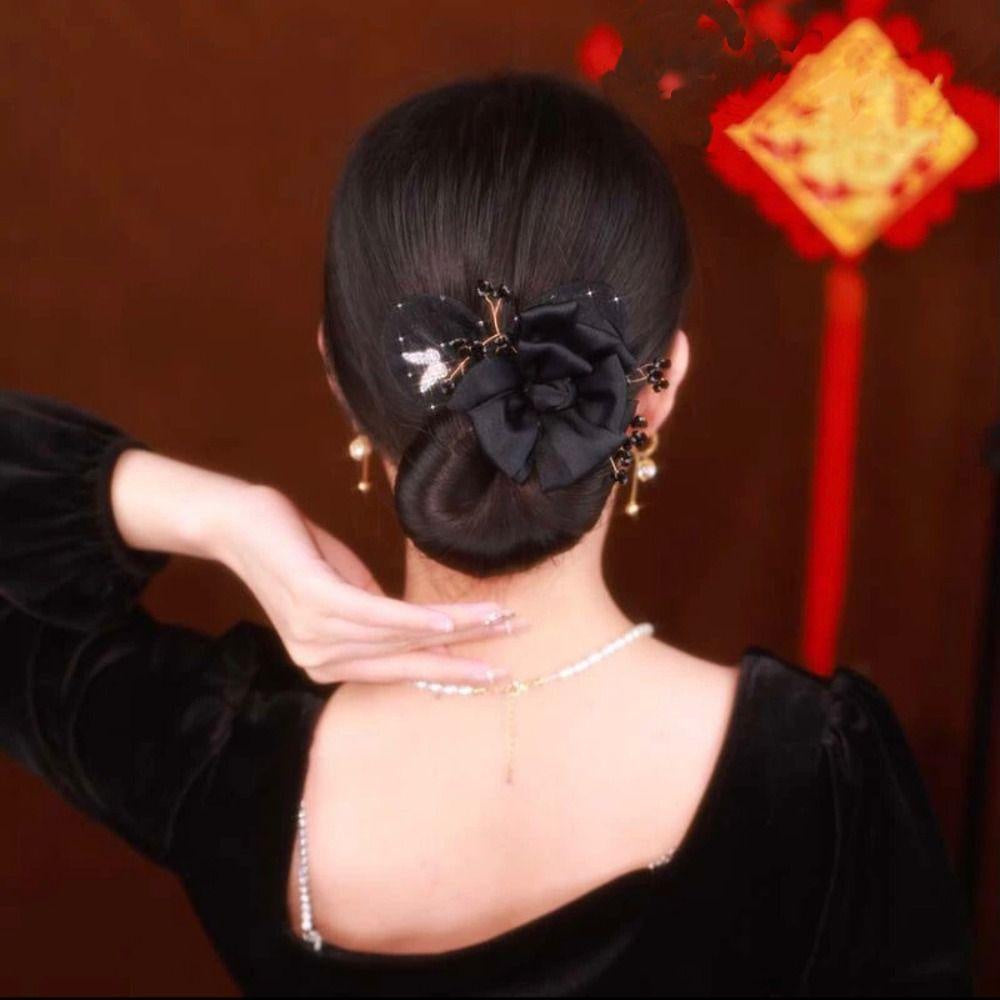 Bloomelle - Elegant Floral Hair Knot Accessories