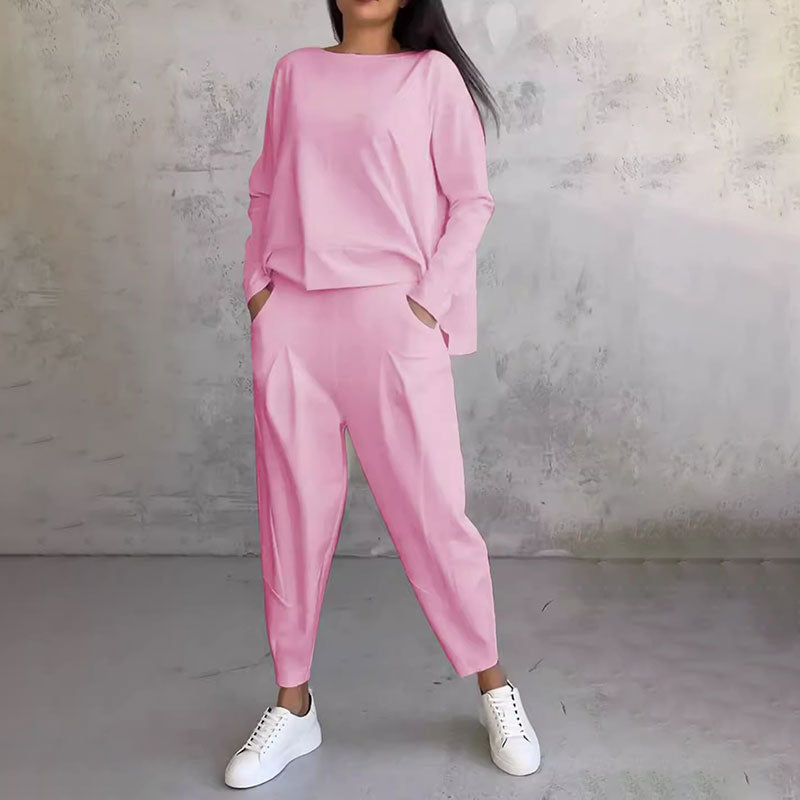 ComfortEase - Women's Lounge Set Casual Two Piece Outfit