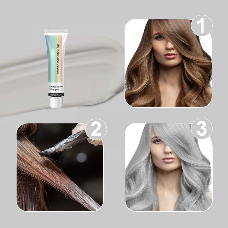 SilverLuxe - Silver Permanent Hair Color Cream