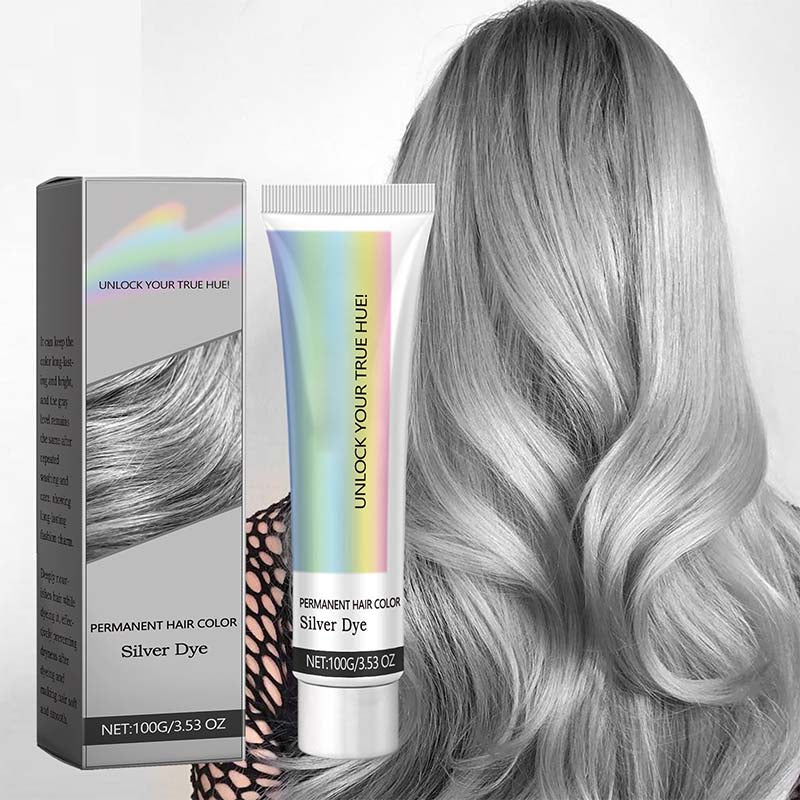 SilverLumina - Silver Hair Color Cream for Cool-Tone Finish