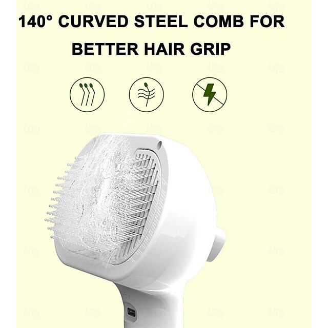 Kíméletes állatápoló kefe macskáknak és kutyáknak