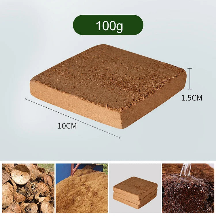 CocoBrick - Kokosfibre Vækstmedium til Planter og Frøplanter