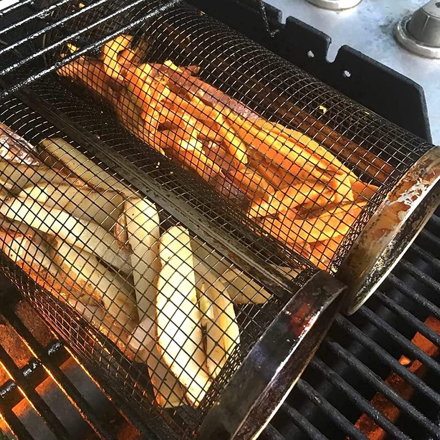 GrillSphere — ステンレス製バーベキューグリルバスケット