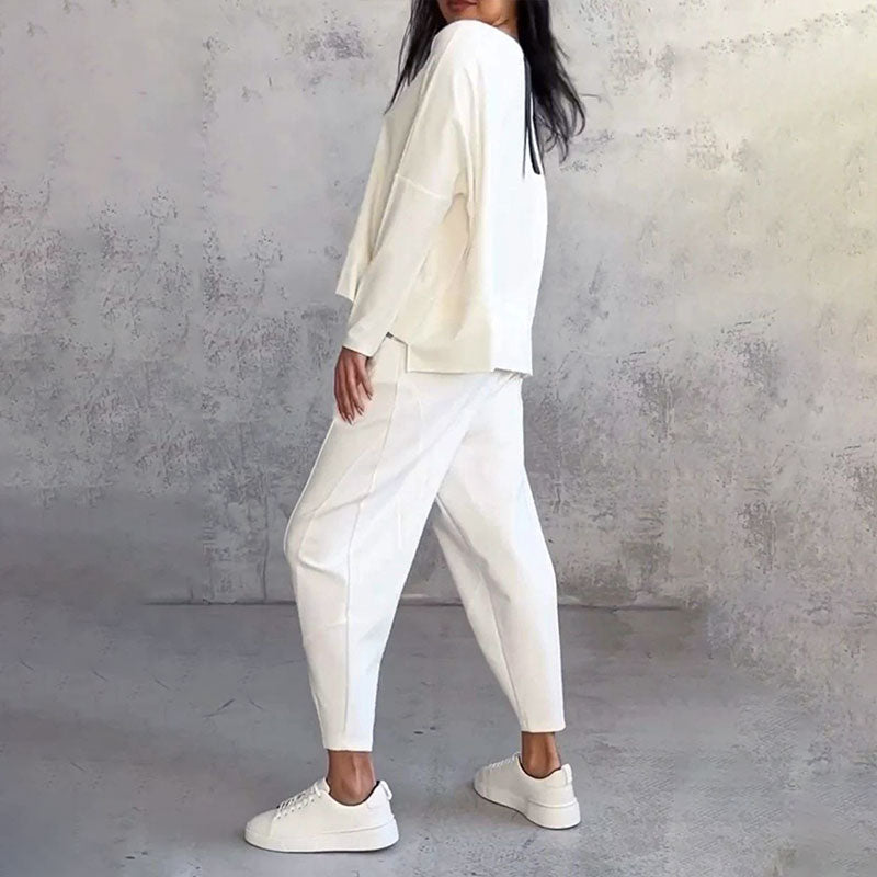 ComfortEase - Kvinders Lounge-sæt Casual To-delt Outfit