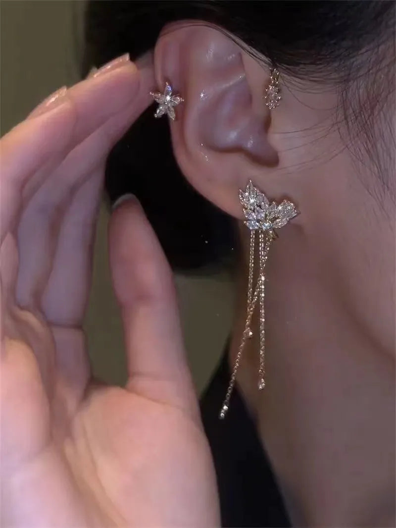 LumiStar – Csillogó rojtfülbevaló