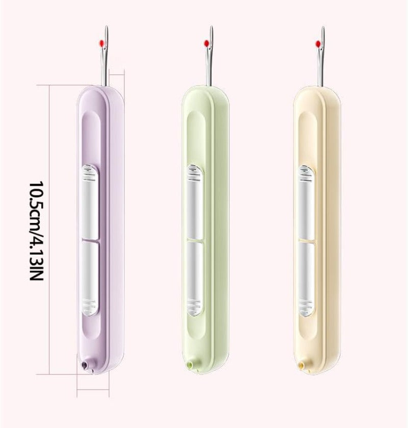 StitchMaster Pro Duo — Automatic Needle Threader Tool for Easy Sewing & Repairs