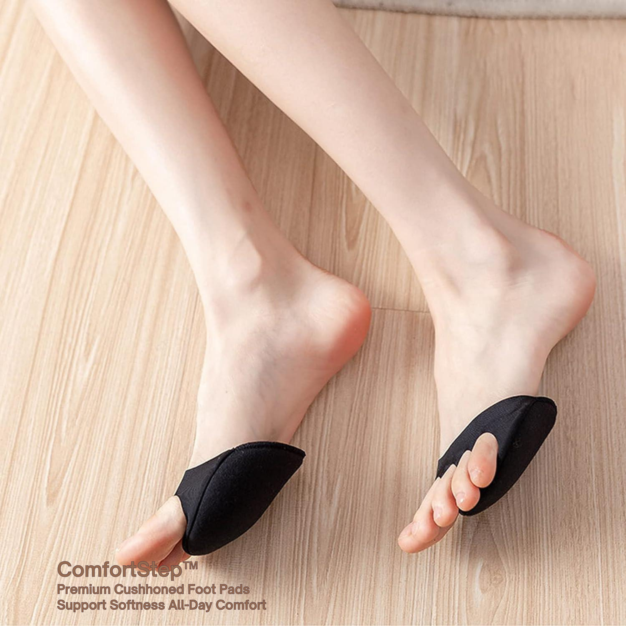VelvetStep — Heel Cushion Pads for Shoes