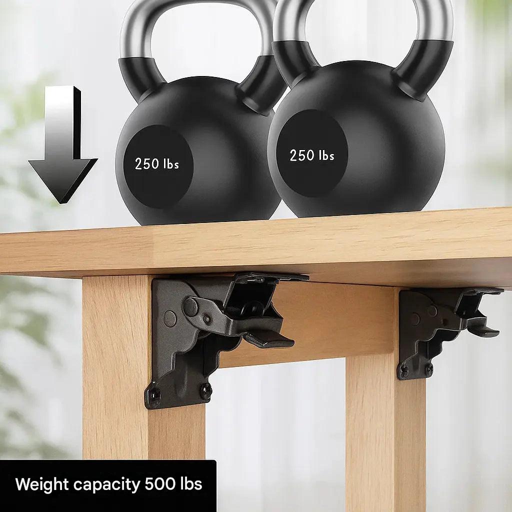 TitanFold — Raskaat kokoontaitettavat pöytätelineet