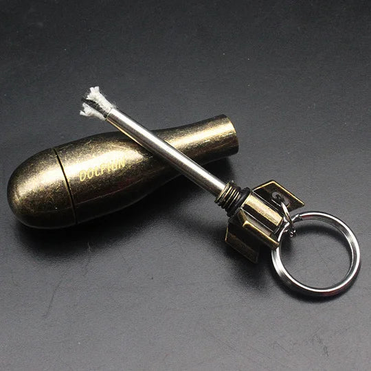 SparkForge – Flint Fire Starter Keychain Tool