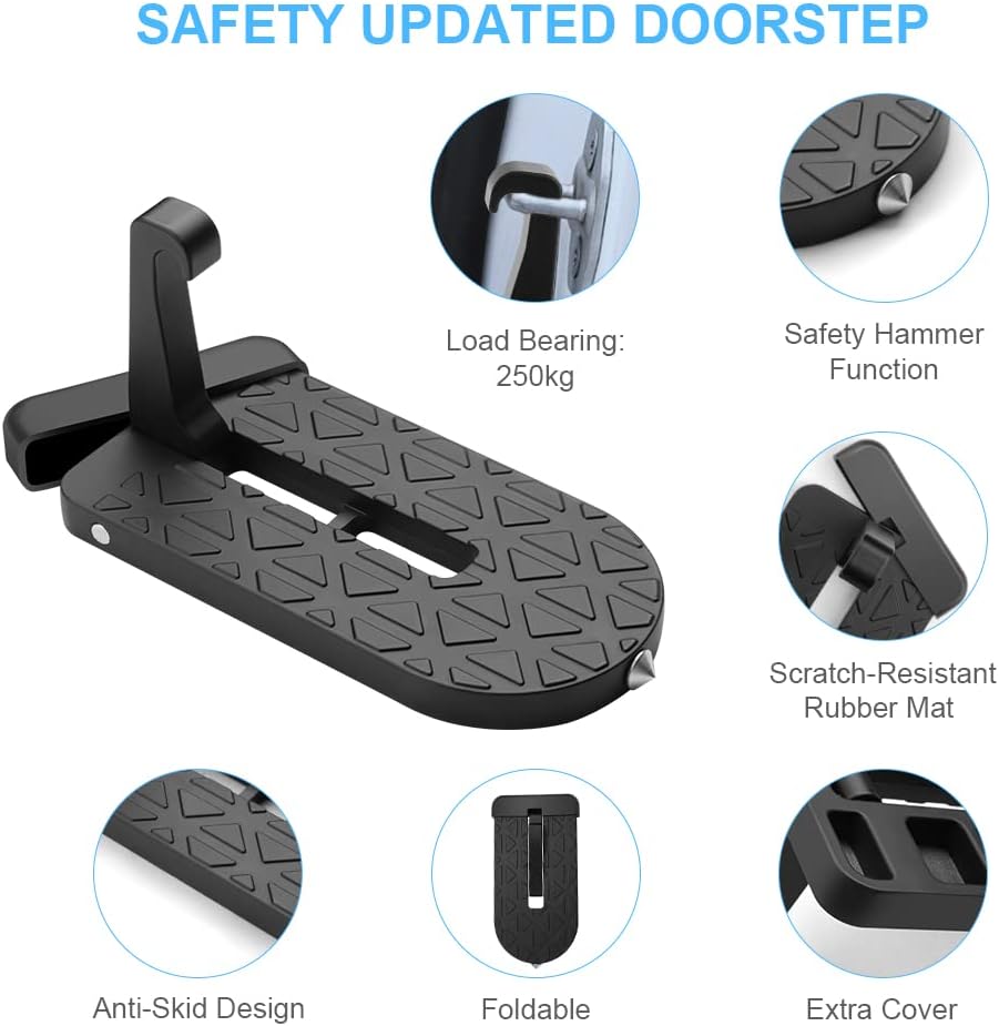 StepMaster Pro — Car Door Step for Roof Access and Loading