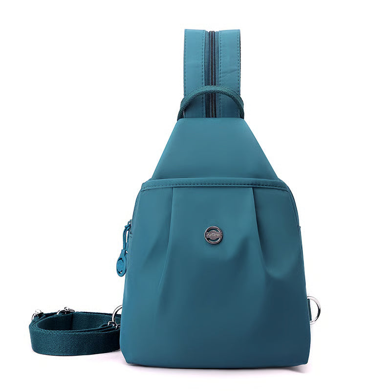 2-Way Commuter Backpack Crossbody Bag for Daily Use