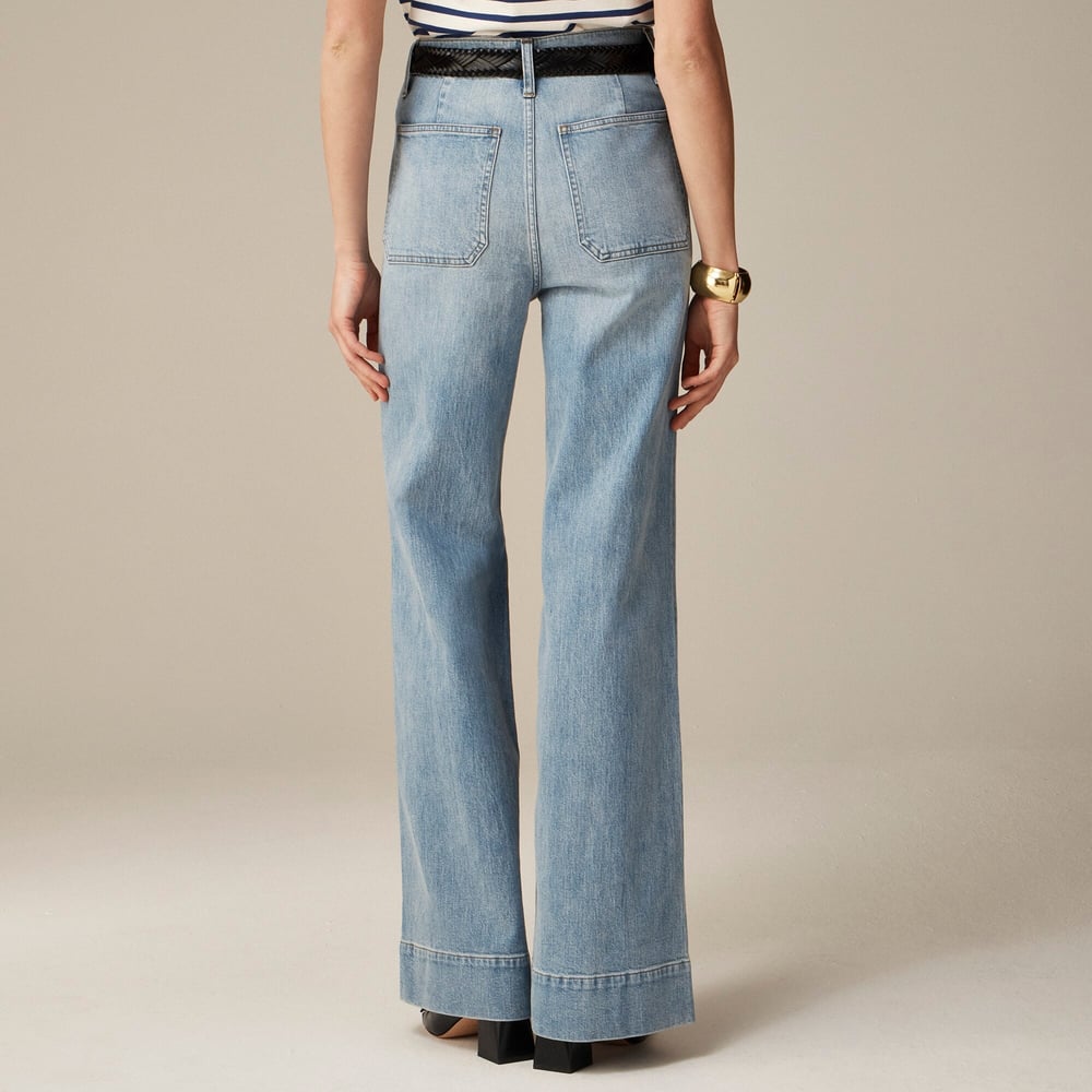 Riviera High-Waist Straight Leg Trousers