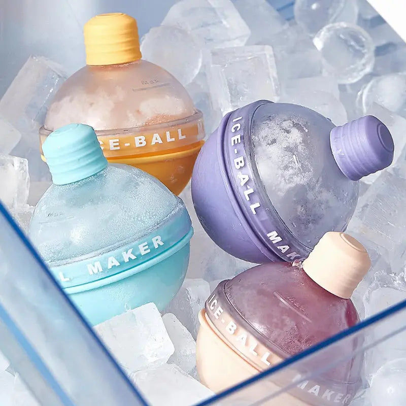 Jégkockaformák italokhoz – villanykörte alakban