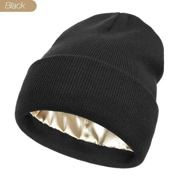 Gorro PureEase com Forro de Cetim para Reduzir o Frizz e Cuidar dos Cabelos