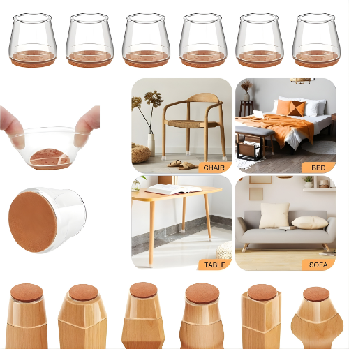 SlipShield Guards — huonekalujen jalkoihin lattiasuojatarrat