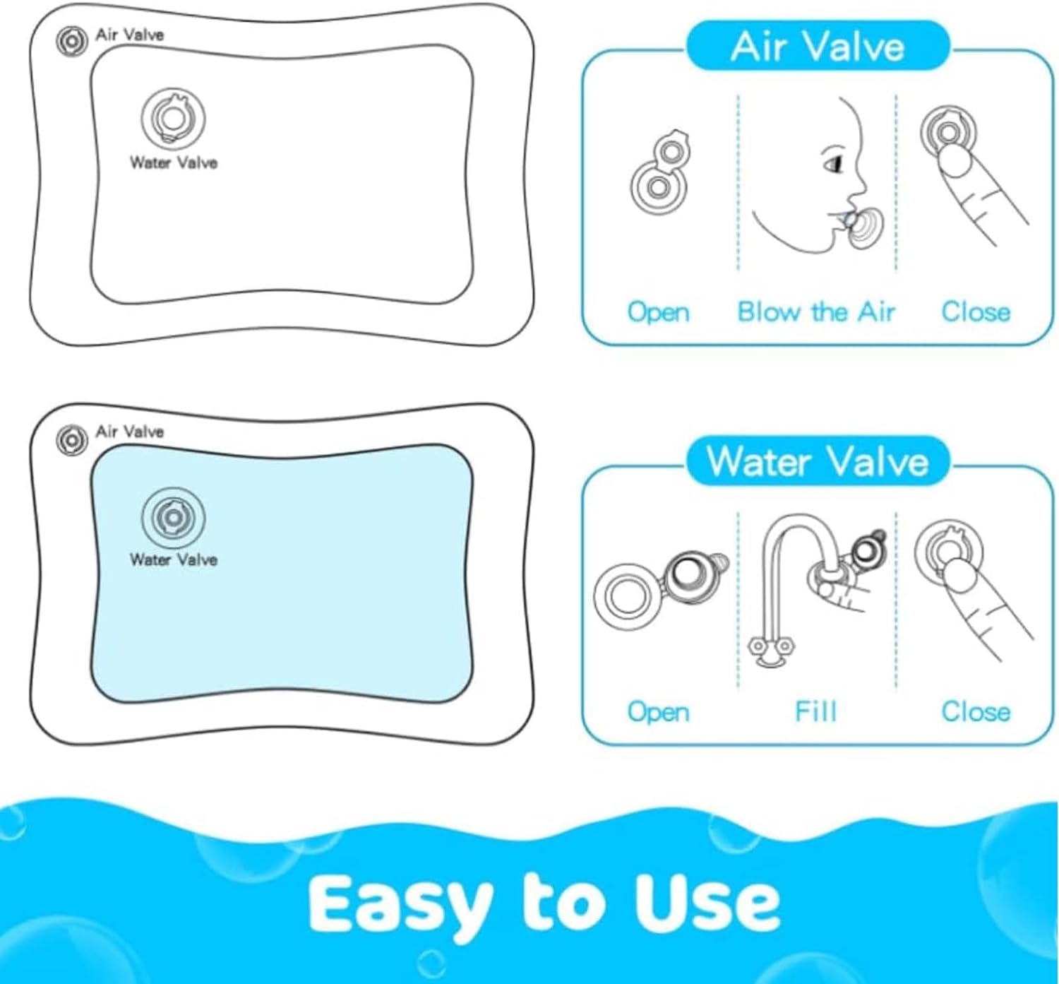 AquaWhisk — Water Play Mat for Cats – Interactive Splash Toy