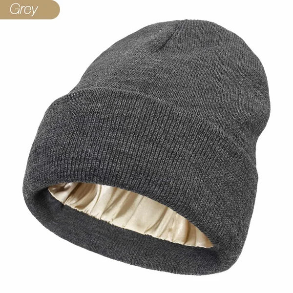 Gorro PureEase com Forro de Cetim para Reduzir o Frizz e Cuidar dos Cabelos