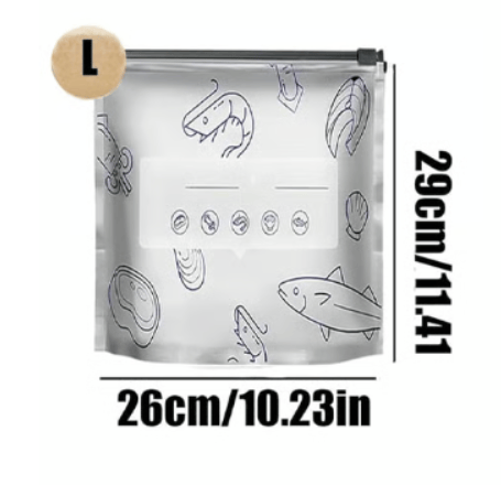FreshKeep – Reusable Foil Storage Bags