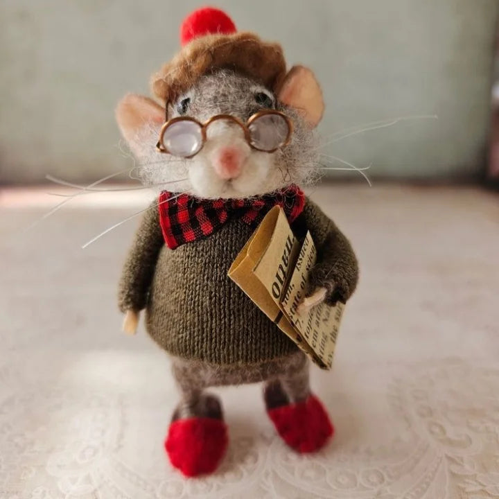 WhiskerWool – mysz filcowana na sucho igłą