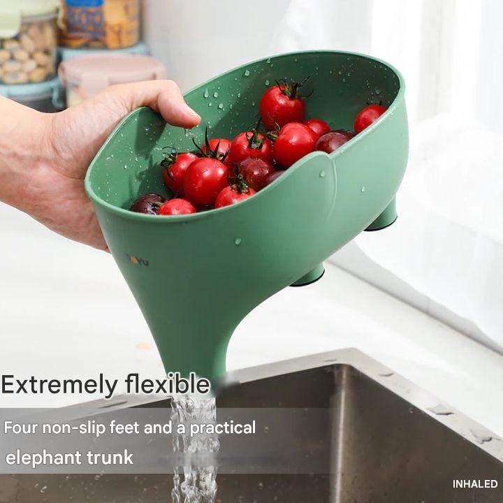 EasyDrain - Clip-On Sink Strainer & Food Waste Drainer