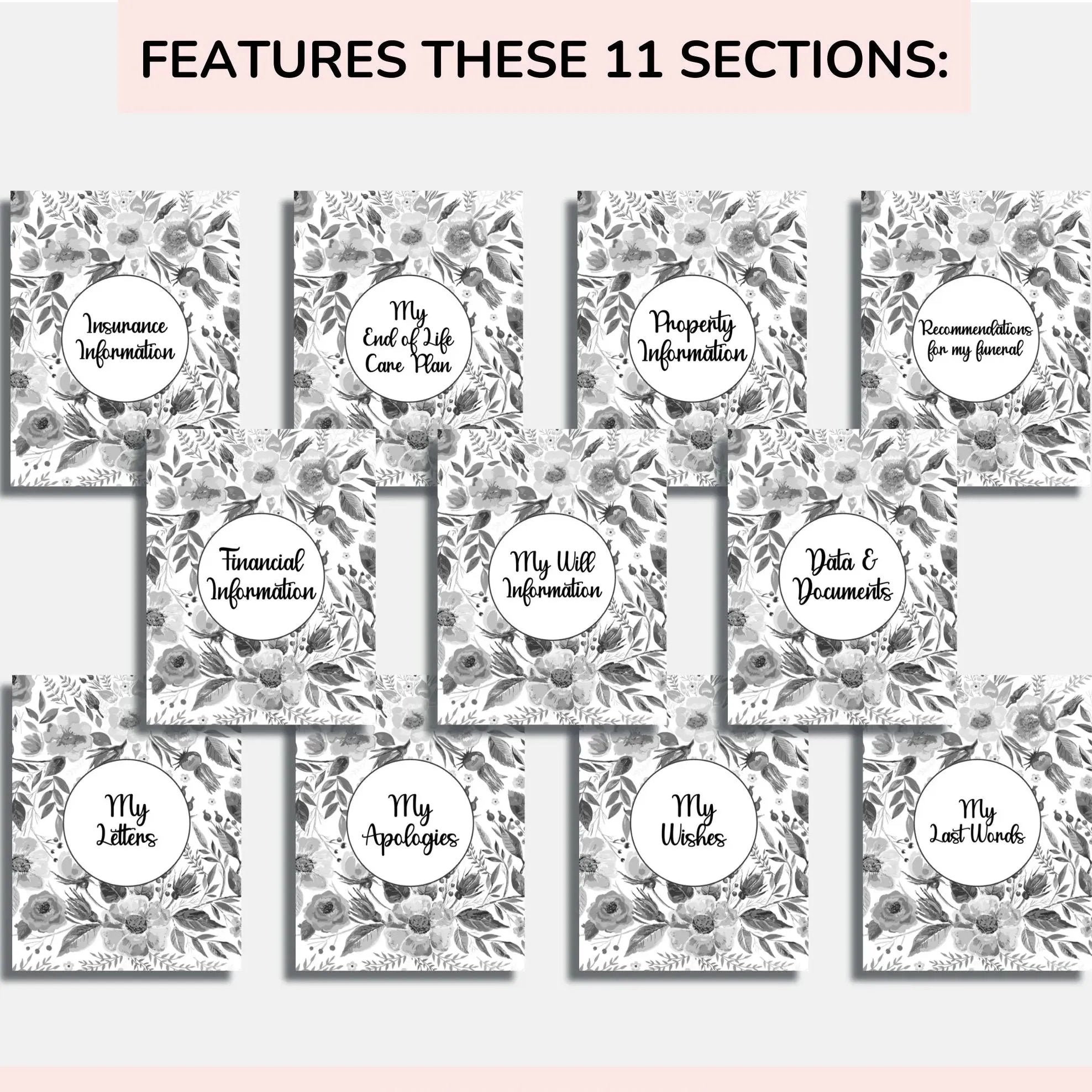 FinalJourney Életvégi ügyintéző és tervező könyv