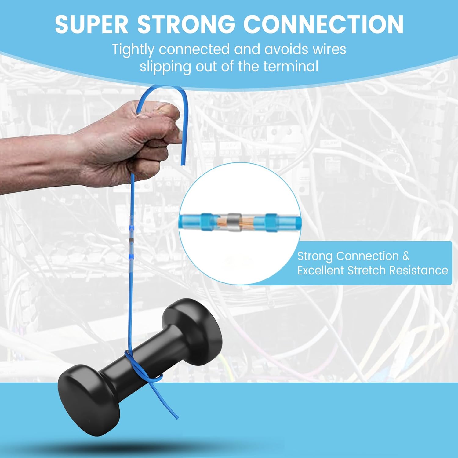 AquaSeal – Hőzsugorodó forrasztóhüvely készlet elektromos vezetékek bekötéséhez