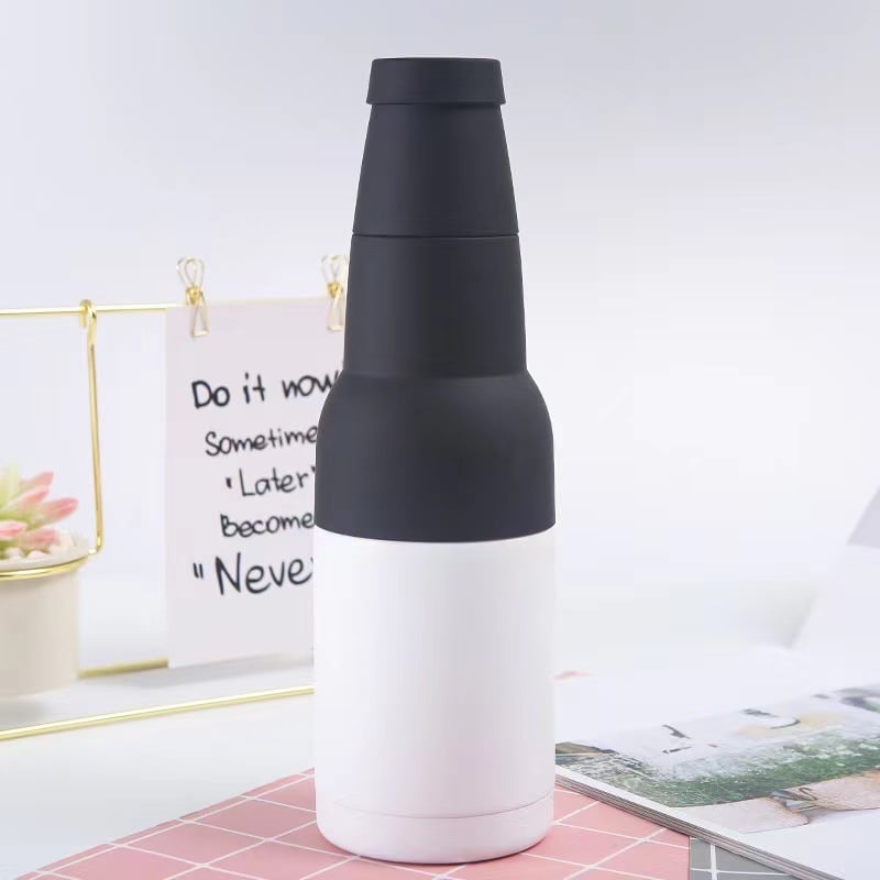 Portabirra termico FrostyPop con apribottiglie integrato