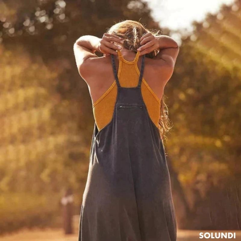Alina - Relaxed Fit Sleeveless Jumpsuit