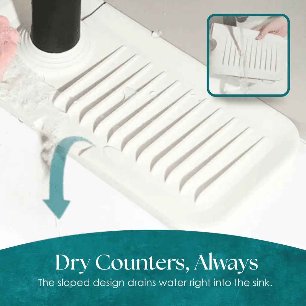 Tappetino asciutto e antiscivolo per lavello e piano cucina