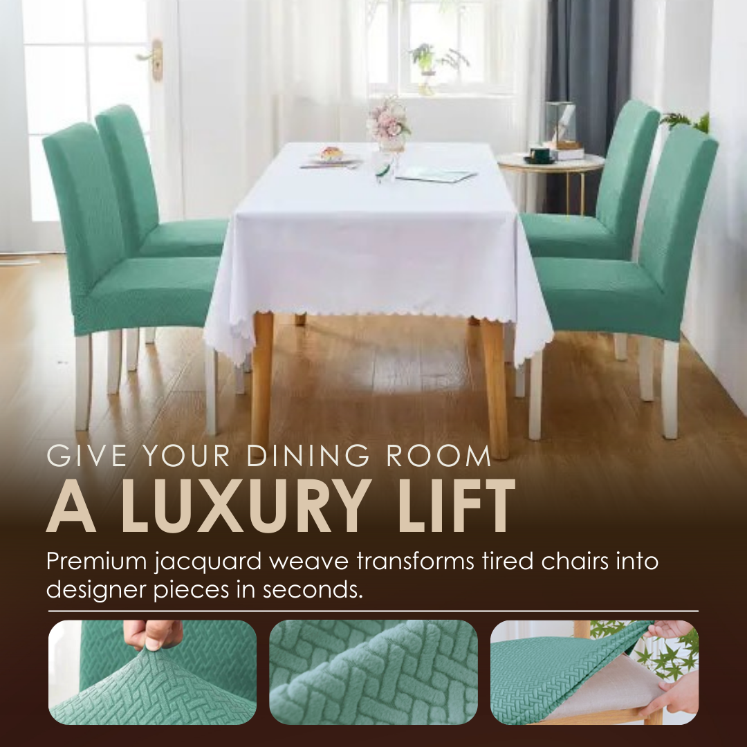 Set di foderine elastiche per sedie da sala da pranzo