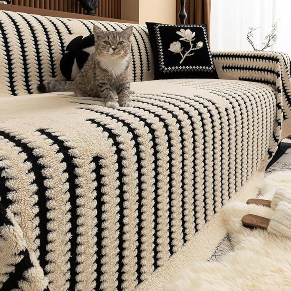 Velvéra Luxe Tufted Sofa Cover