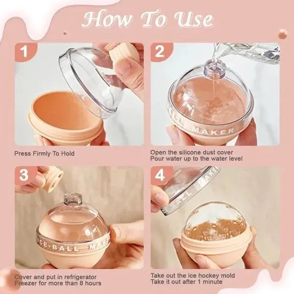 Jégkockaformák italokhoz – villanykörte alakban