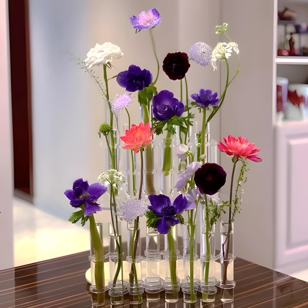 FloraForm — Modular Glass Tube Vase