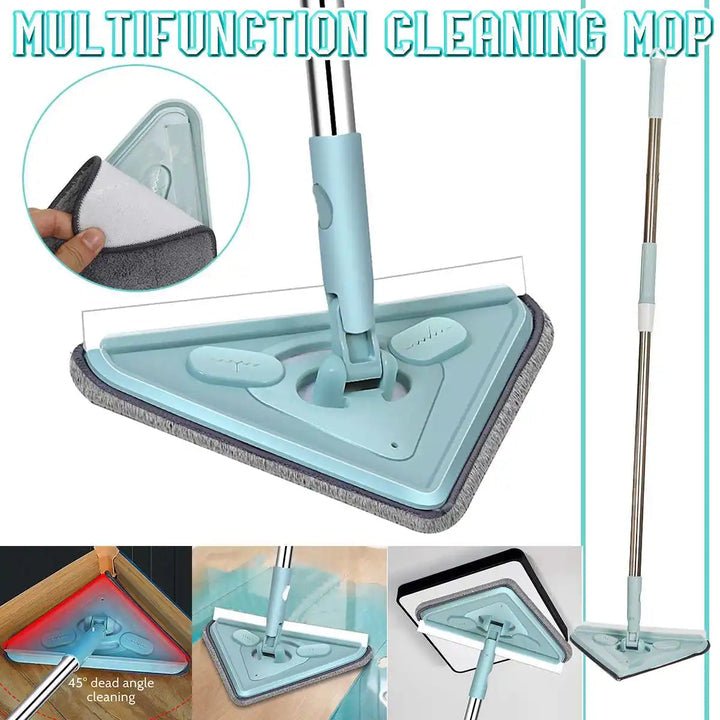 VortiClean — Triangle Microfiber Window Cleaning Mop