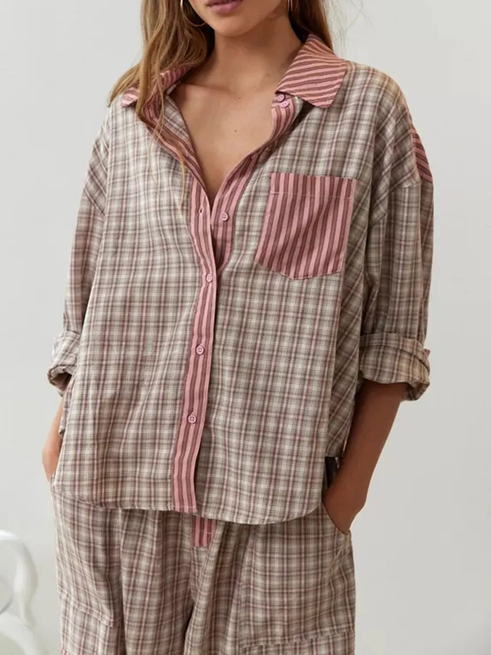 Britt | Women's Luxury Pajama Set 2 Pieces