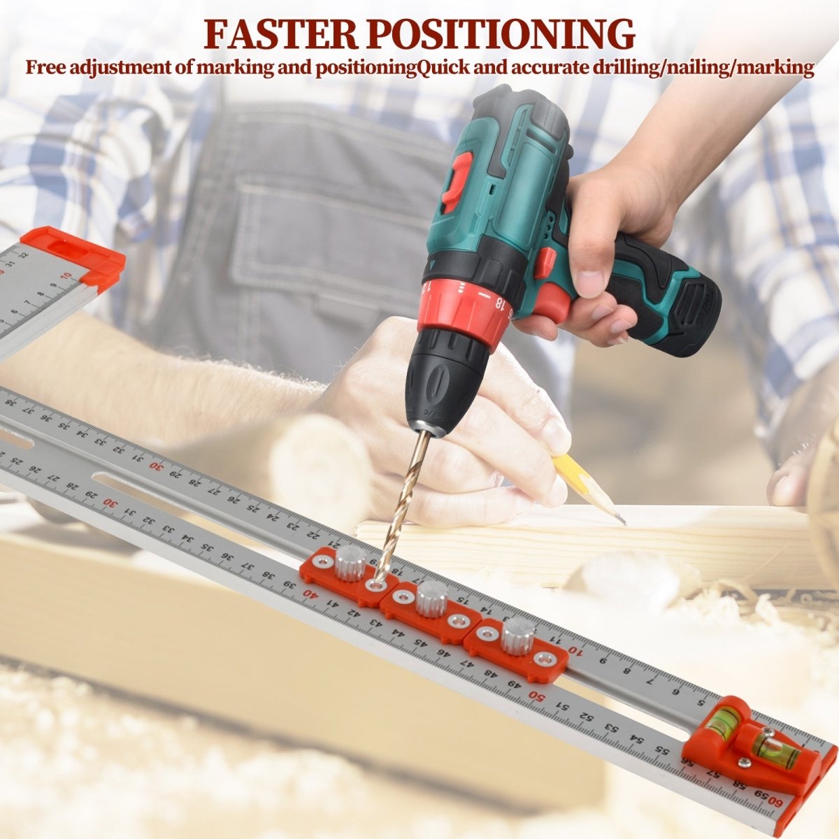 AngleCut – Adjustable Measuring & Angle Guide Tool