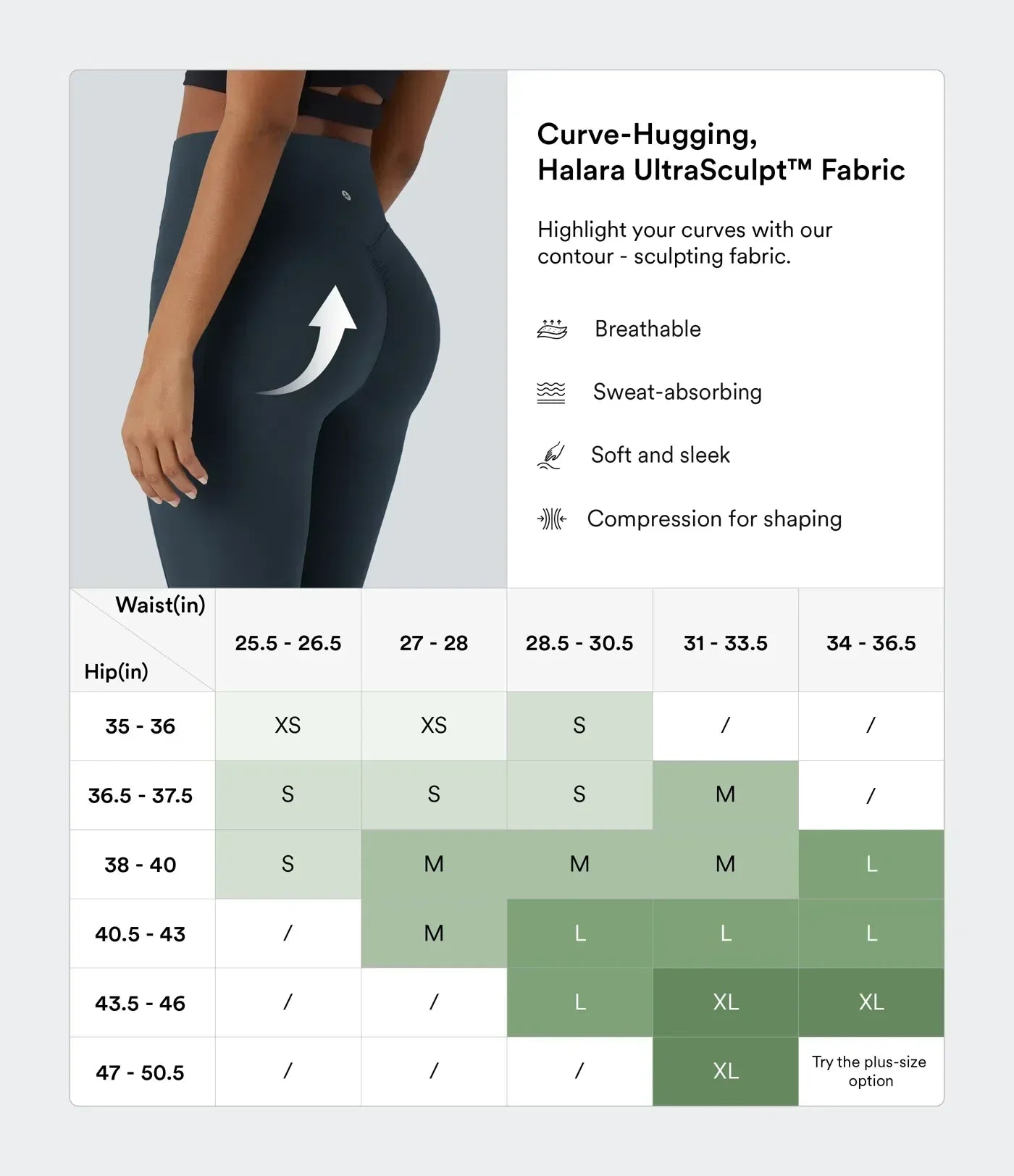 ContourCore - High-Waist Shaping Leggings