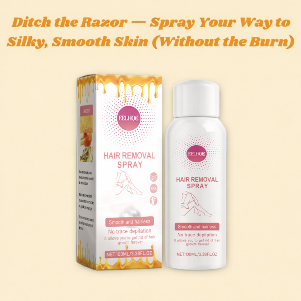 EELHOE – Karvanpoistosuihke | Hellävarainen ihonhoitokoostumus